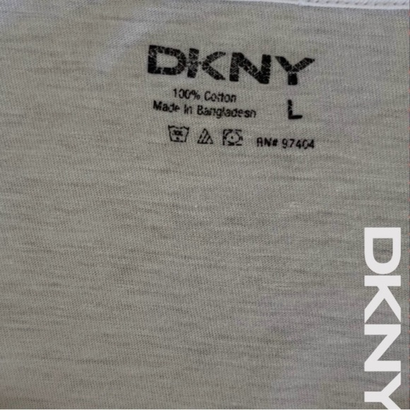 DKNY White Tee with Colorful Butterflies 🦋 🦋Accents - Picture 8 of 8